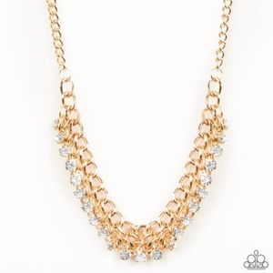 BUNDLE 5 FOR 25.  Glow and Grind - Gold Necklace Set